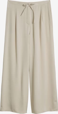 Marc O'Polo Loosefit Broek in Beige: voorkant
