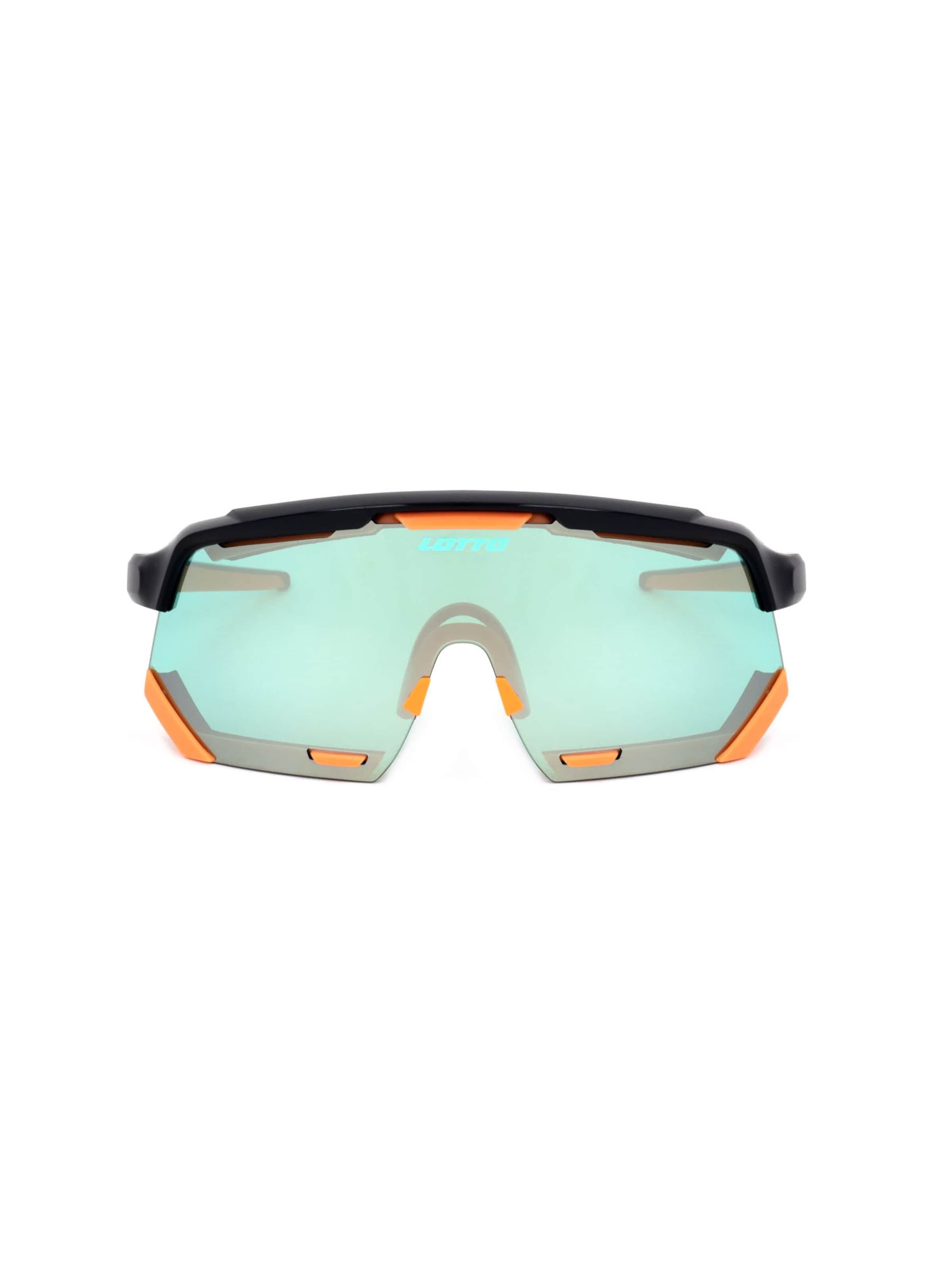 Occhiali da sole sportivi 'X-PLAY C PADEL' di LOTTO in arancione: frontale