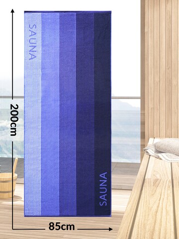 Lashuma Towel 'Helsinki' in Blue
