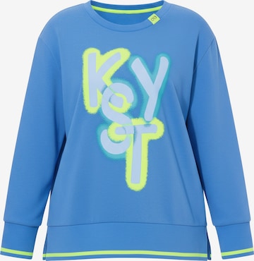 LAURASØN Sweatshirt in Blue: front