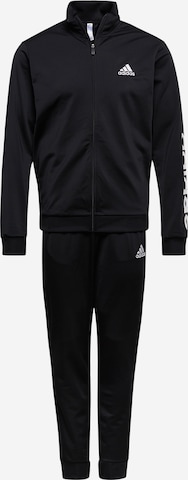 ADIDAS SPORTSWEAR Sports Suit in Black: front