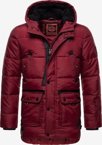 STONE HARBOUR Zimní bunda 'Mironoo' – červená