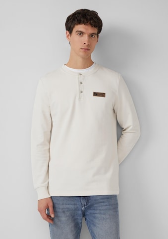 s.Oliver Shirt in Beige: front