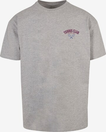 T-Shirt 'College Club' Merchcode en gris : devant