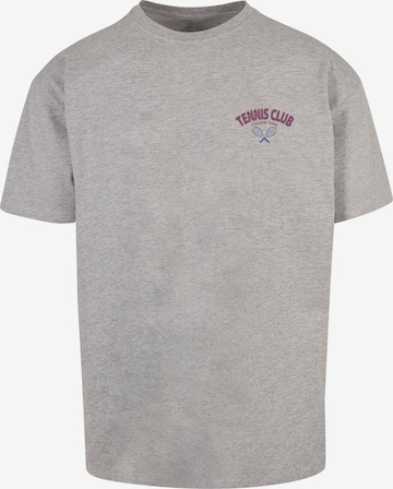 T-Shirt 'College Club' Merchcode en gris : devant