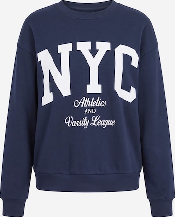 ABOUT YOU Sweatshirt 'Tabea' in Blau: Vorderseite