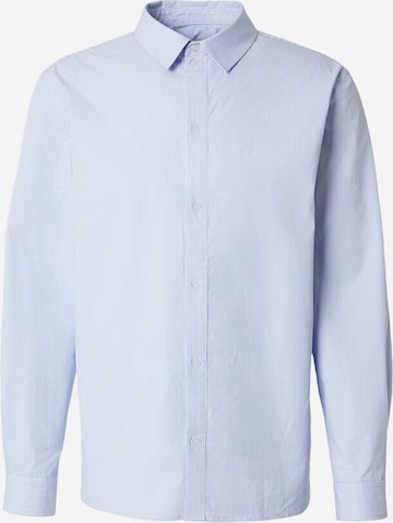 Everly - Ajuste regular Camisa en azul: frente