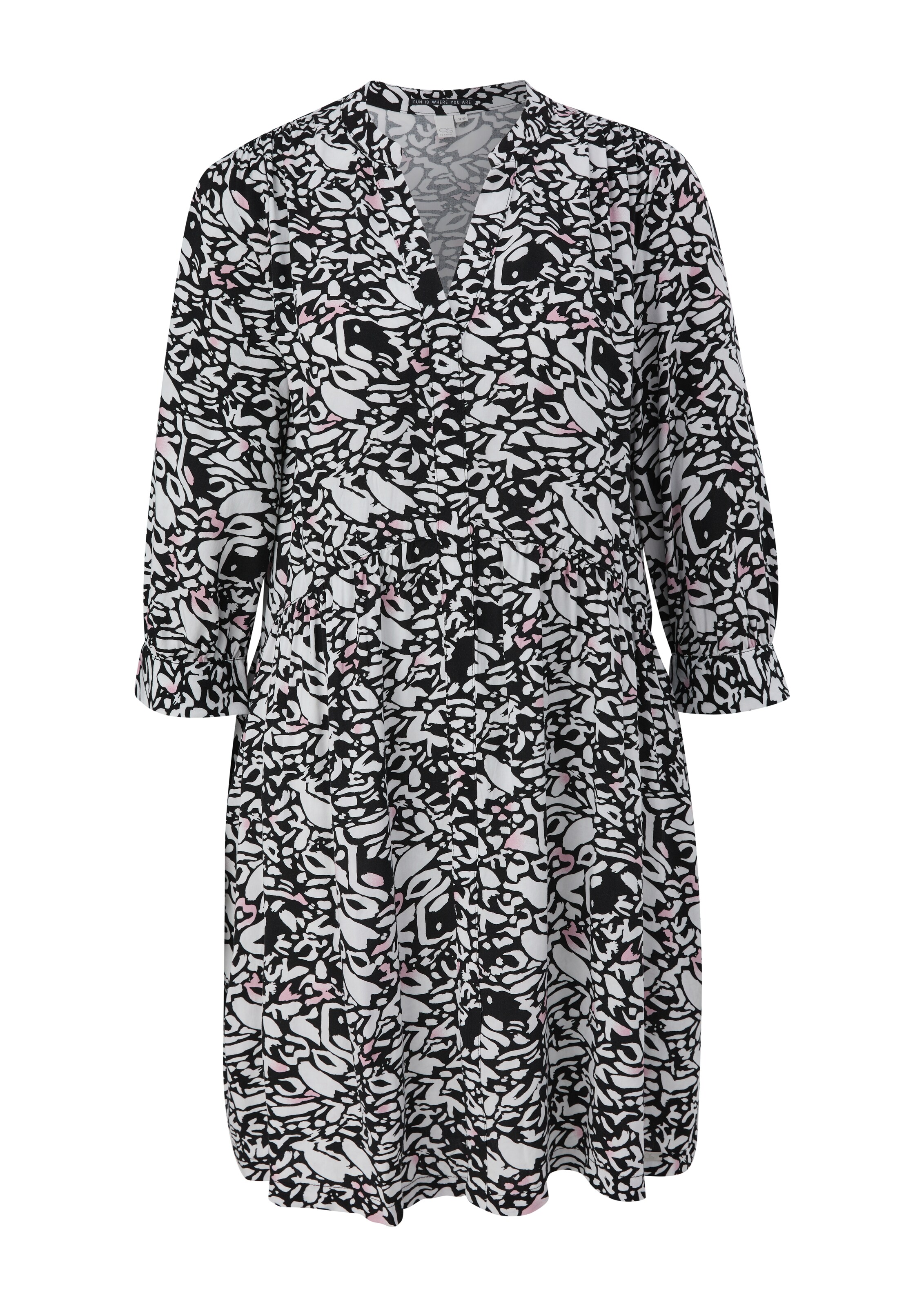 QS Kleid in Weiß: Vorderseite