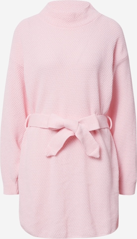 GLAMOROUS Úpletové šaty – pink: přední strana