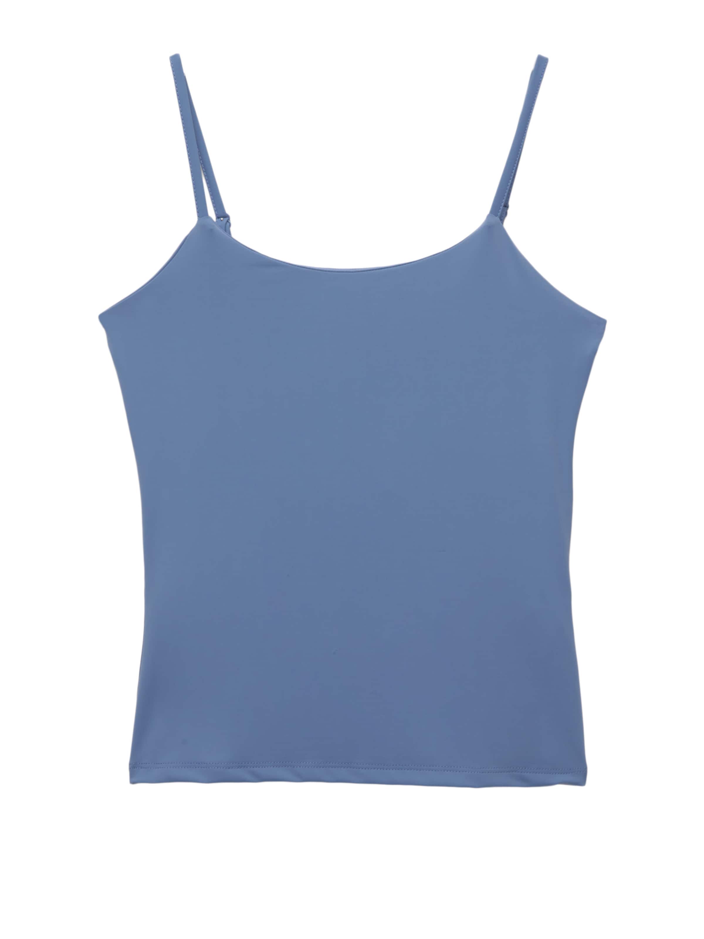 Top di Pull&Bear in blu: frontale