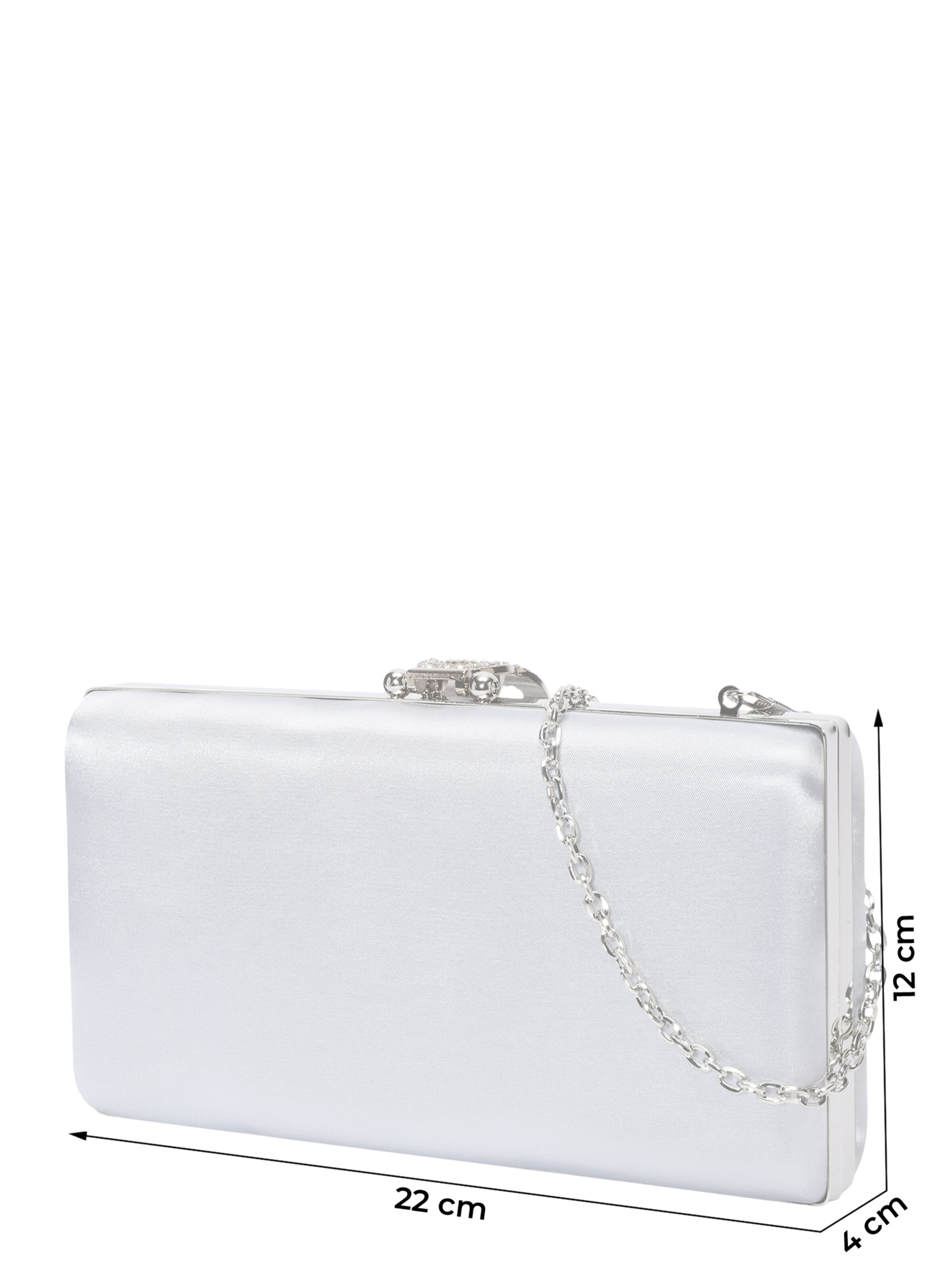 mascara Клатч в Серебристый