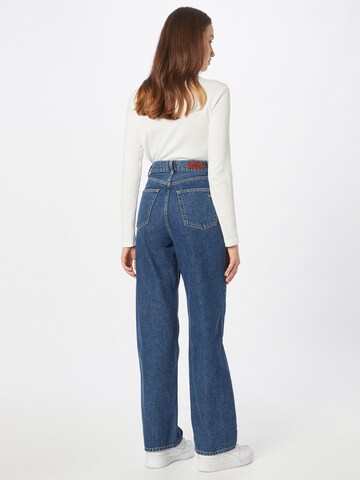 LTB Wide leg Jeans 'VIONNE' i blå