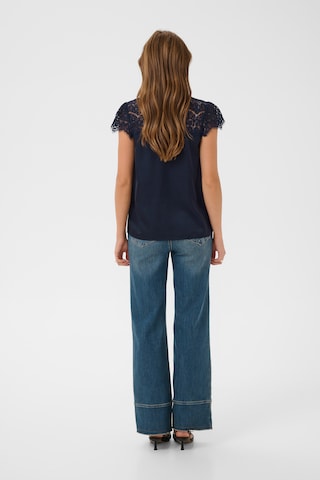 SAINT TROPEZ - Blusa em azul