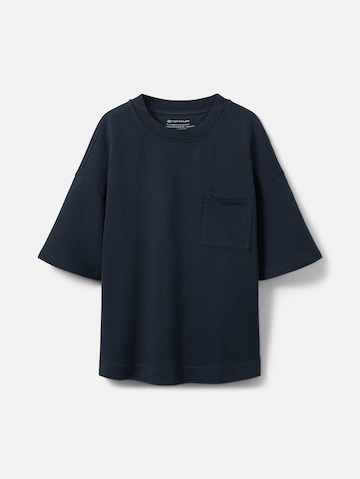 T-shirt TOM TAILOR en bleu : devant