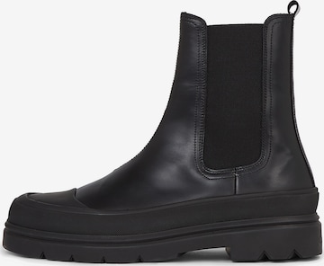 Chelsea Boots Calvin Klein en noir : devant