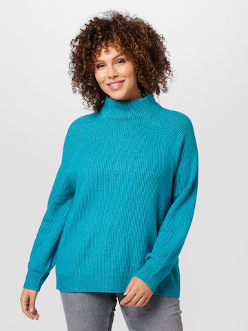 Tom Tailor Women + Sweater in Blue: front