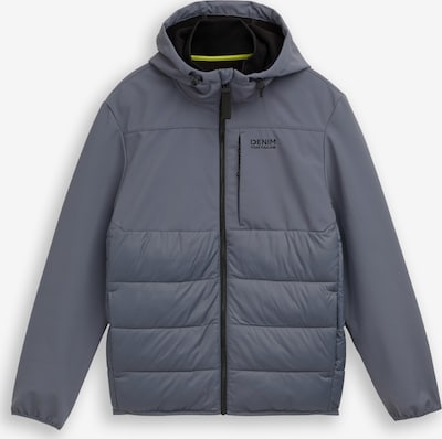 TOM TAILOR DENIM Välikausitakki värissä basaltinharmaa / musta, Tuotenäkymä