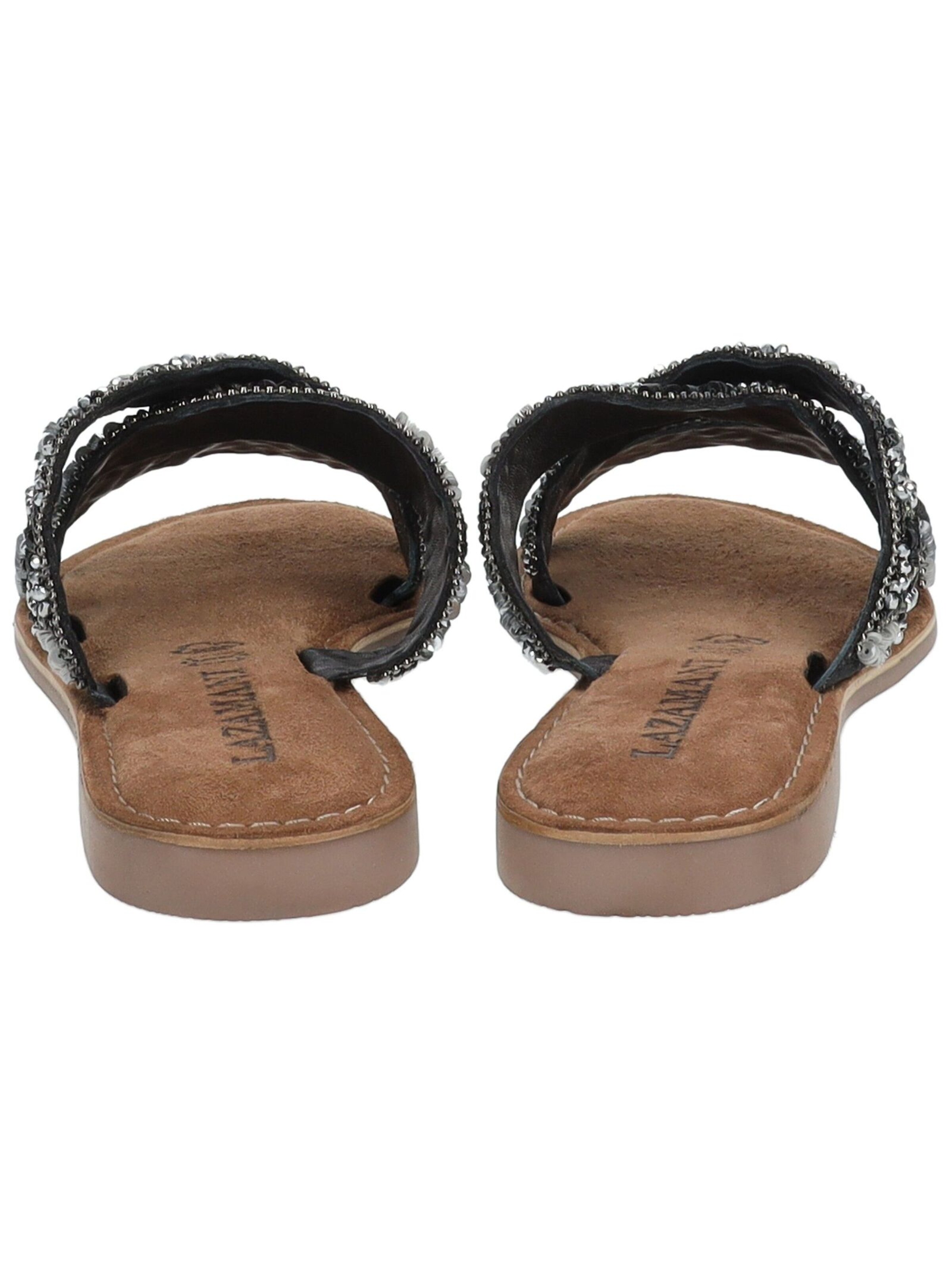 LAZAMANI Mules in Black