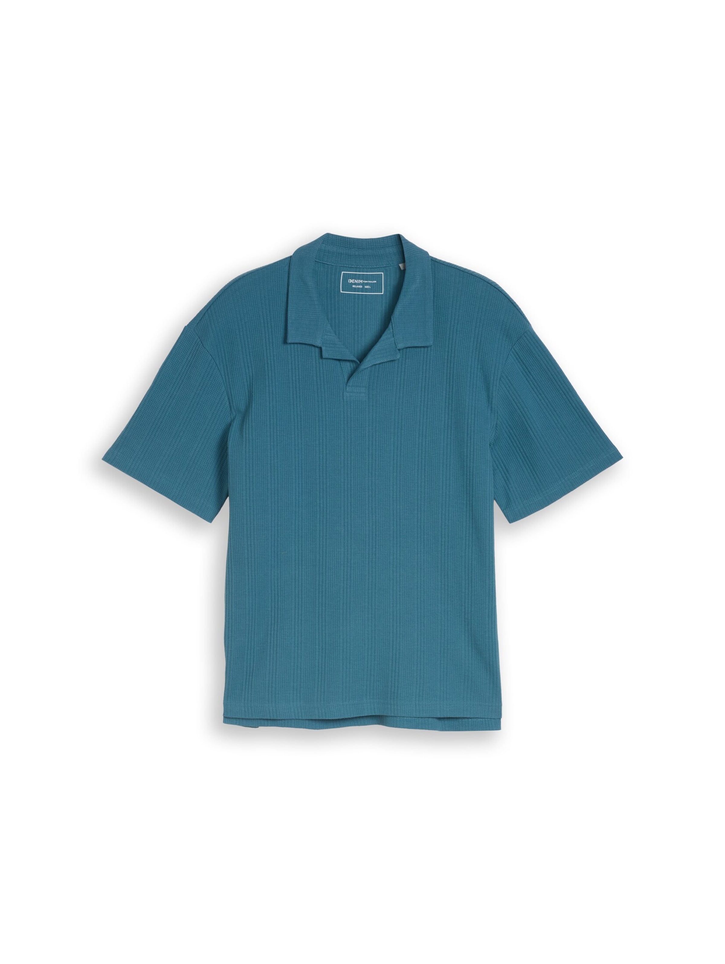 TOM TAILOR DENIM Shirt in Blue: front