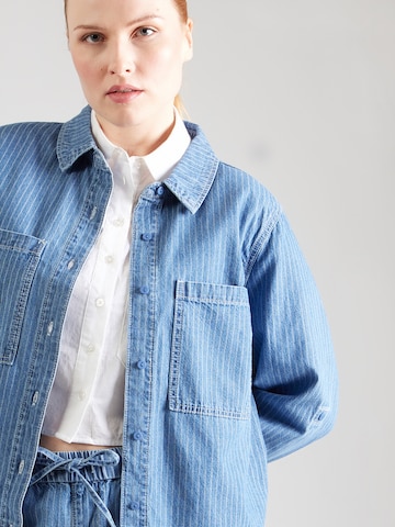 ONLY Carmakoma Блузка 'CARYasmin' в Синий