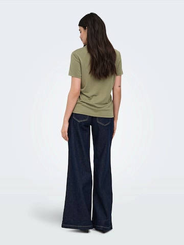 ONLY Μπλουζάκι 'ONLFREE' σε πράσινο