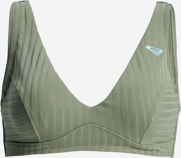 ROXY Bustier Bikinitop 'Roxy Love' in Grün: Vorderseite