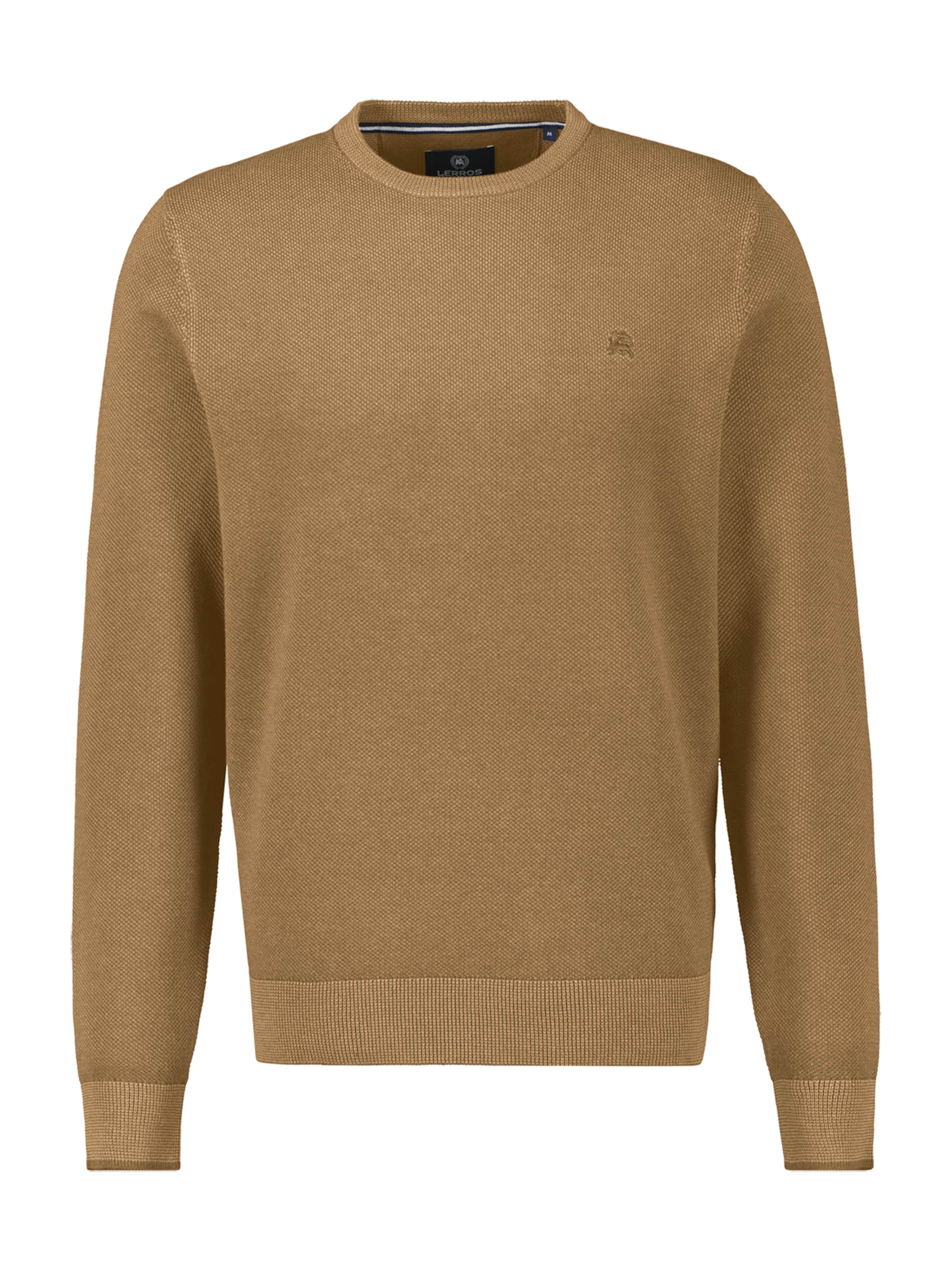 LERROS Pullover in Braun: Vorderseite
