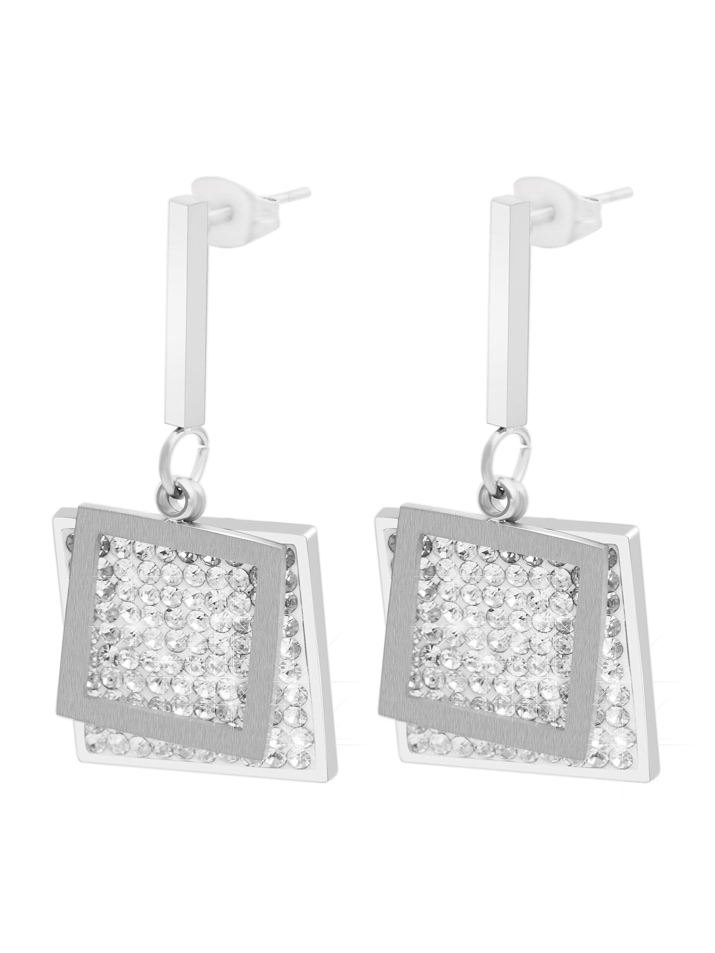 Akzent Earrings 'Almendra, langlebig' in Silver