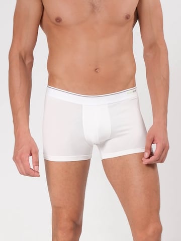 Blackspade Boxer shorts ' Tender Cotton ' in White: front