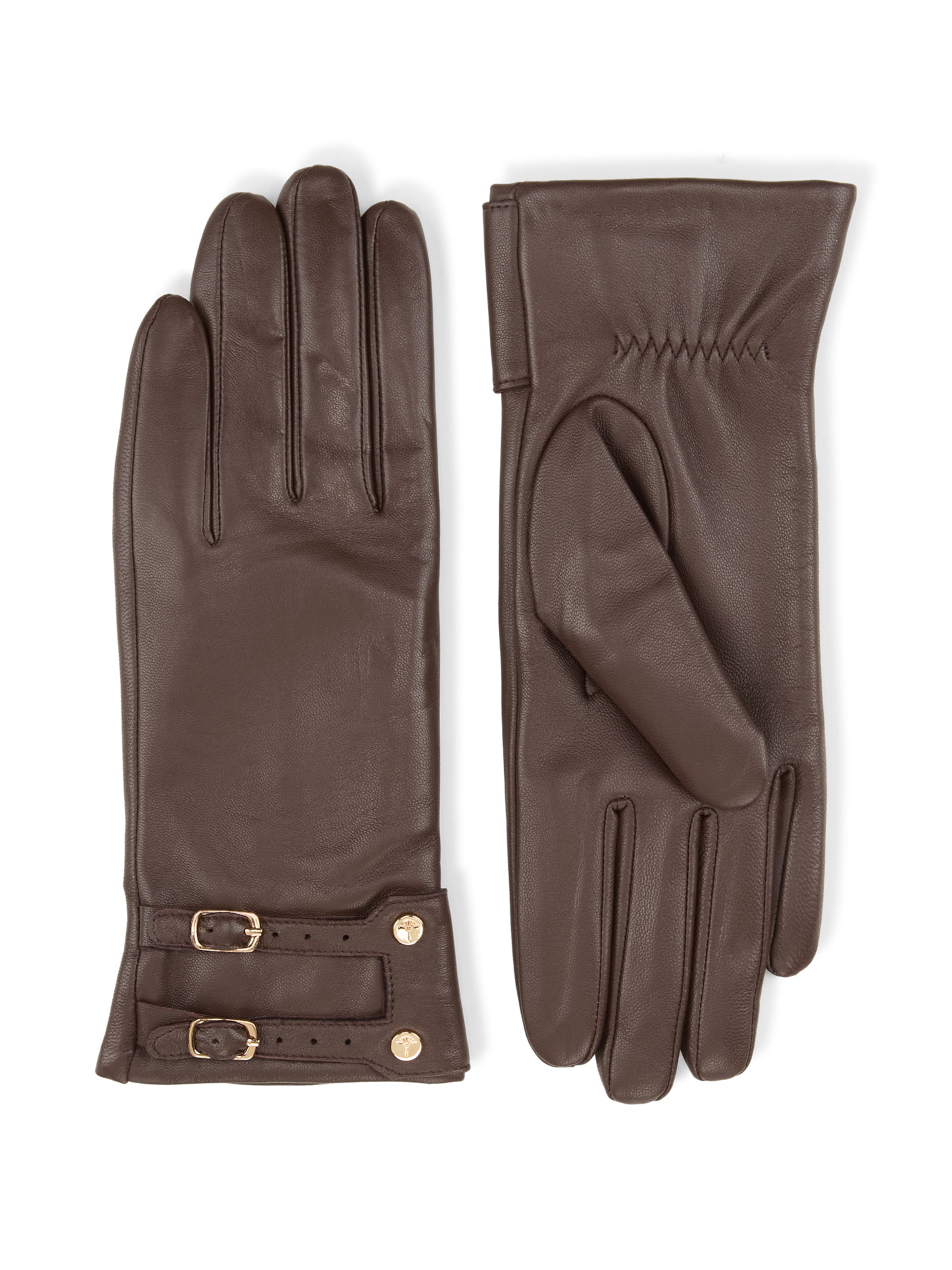 JOOP! Fingerhandschuhe in schoko, Produktansicht
