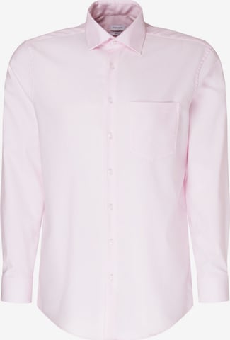 SEIDENSTICKER Button Up Shirt in Pink: front