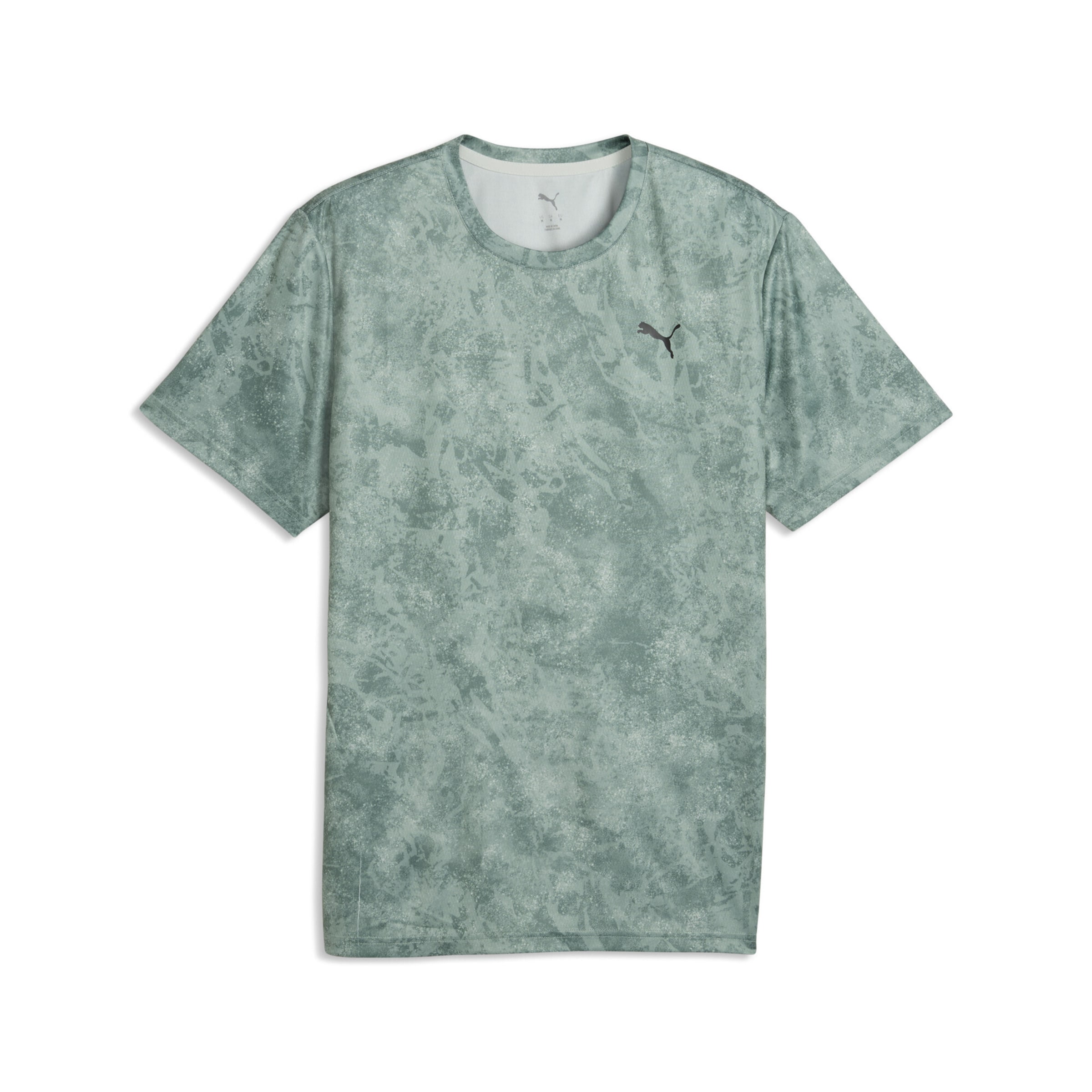 T-Shirt fonctionnel PUMA en vert : devant