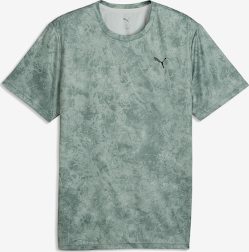 T-Shirt fonctionnel PUMA en vert : devant