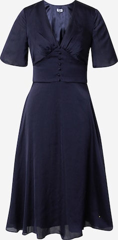 Chi Chi London Dress 'October' in Blue: front
