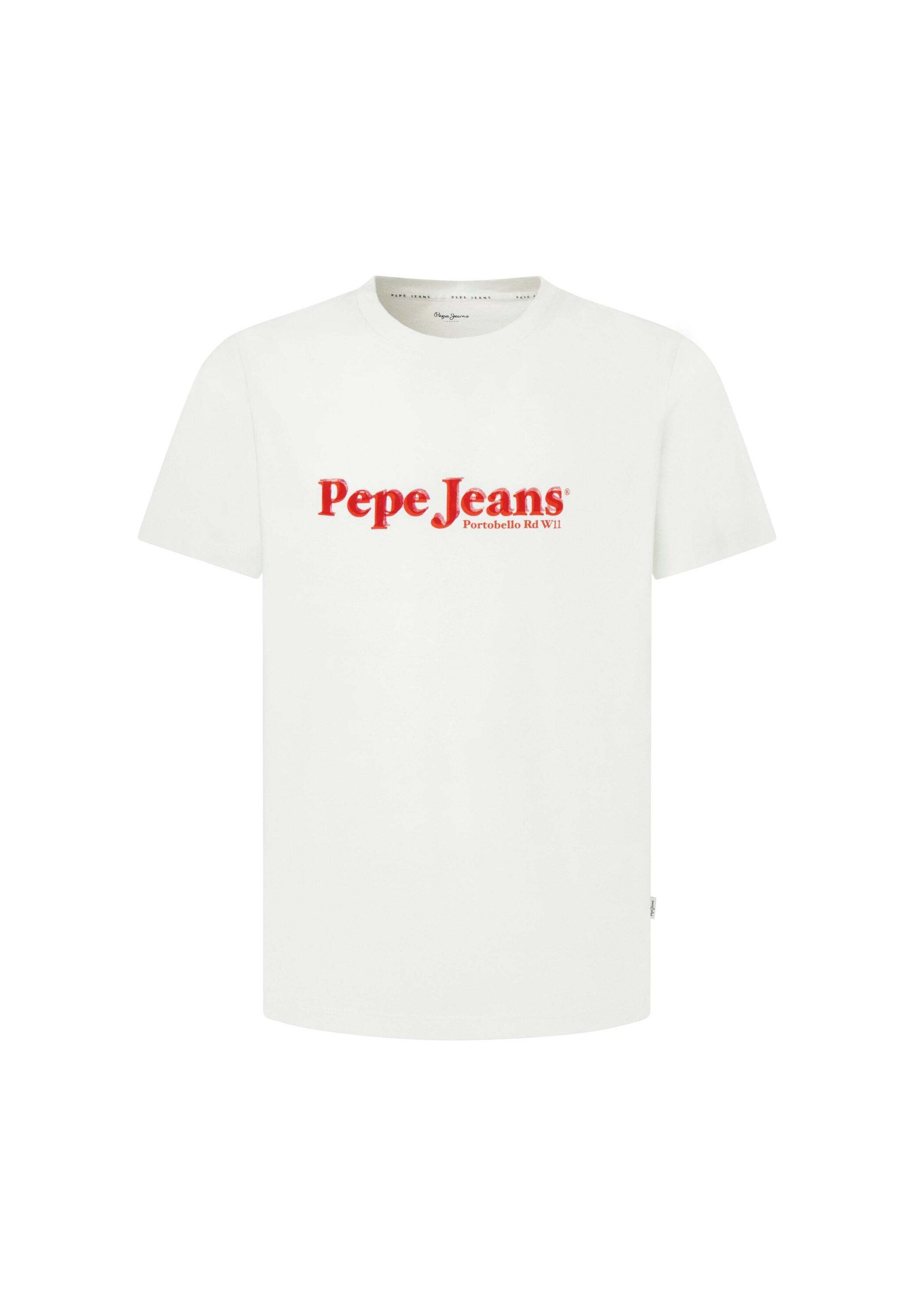 Maglietta 'SOMERS' di Pepe Jeans in bianco: frontale