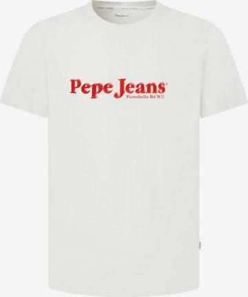 Maglietta 'SOMERS' di Pepe Jeans in bianco: frontale