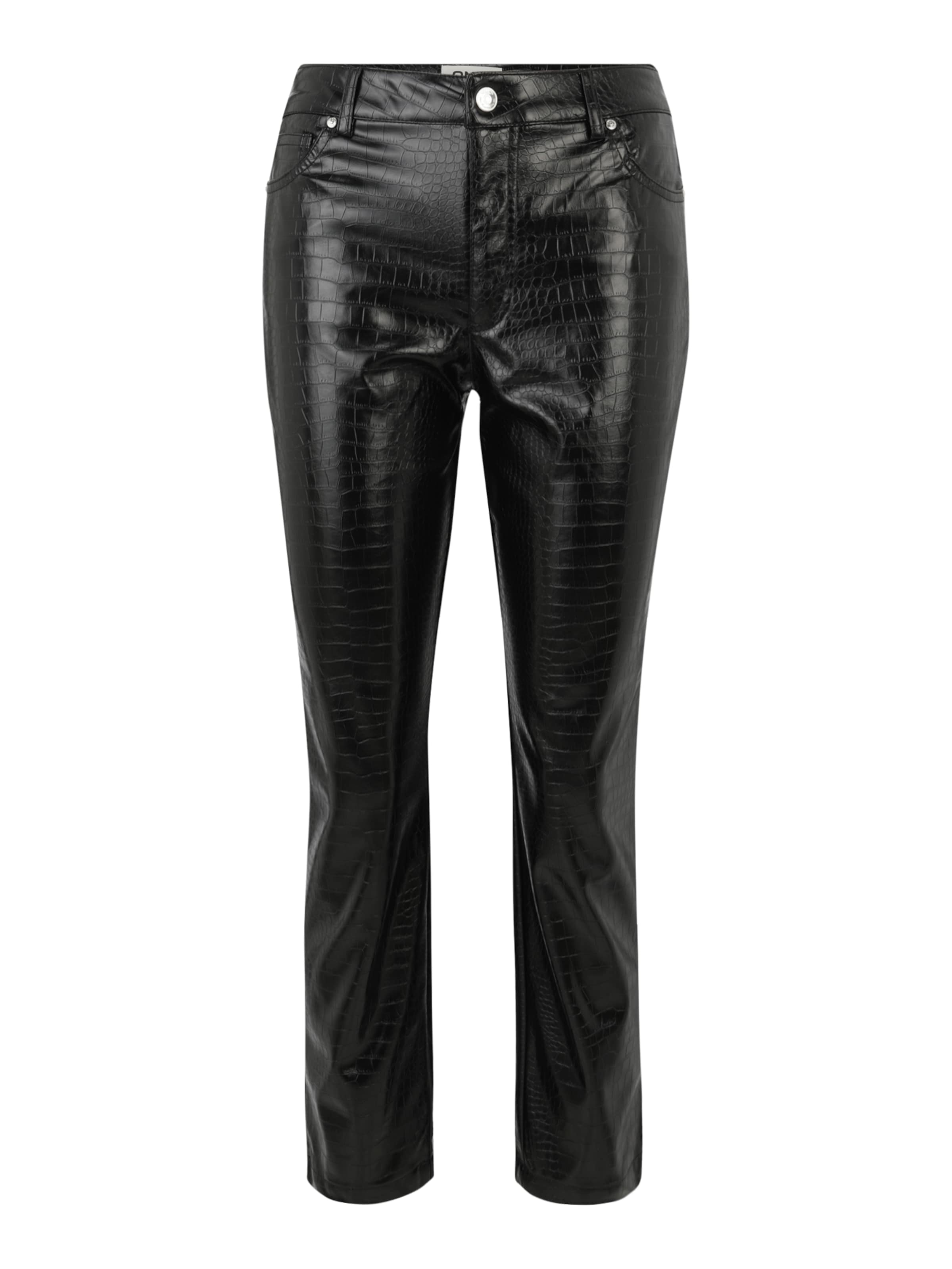 Only Petite Regular Trousers in Black: front