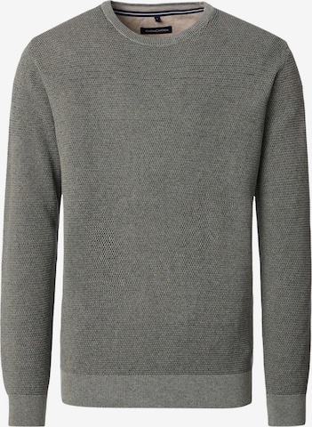 CASAMODA Pullover 'Basic' in Grün: Vorderseite