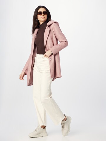 VERO MODA Between-Seasons Coat 'DONA' in Pink