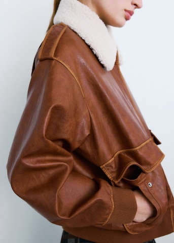 Veste mi-saison 'Duero' MANGO en marron