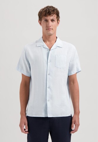 Dstrezzed Regular fit Button Up Shirt 'Hero ' in Blue: front