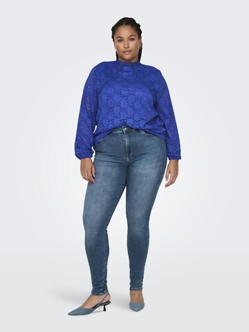 ONLY Carmakoma Blouse 'CARLusia' in Blauw