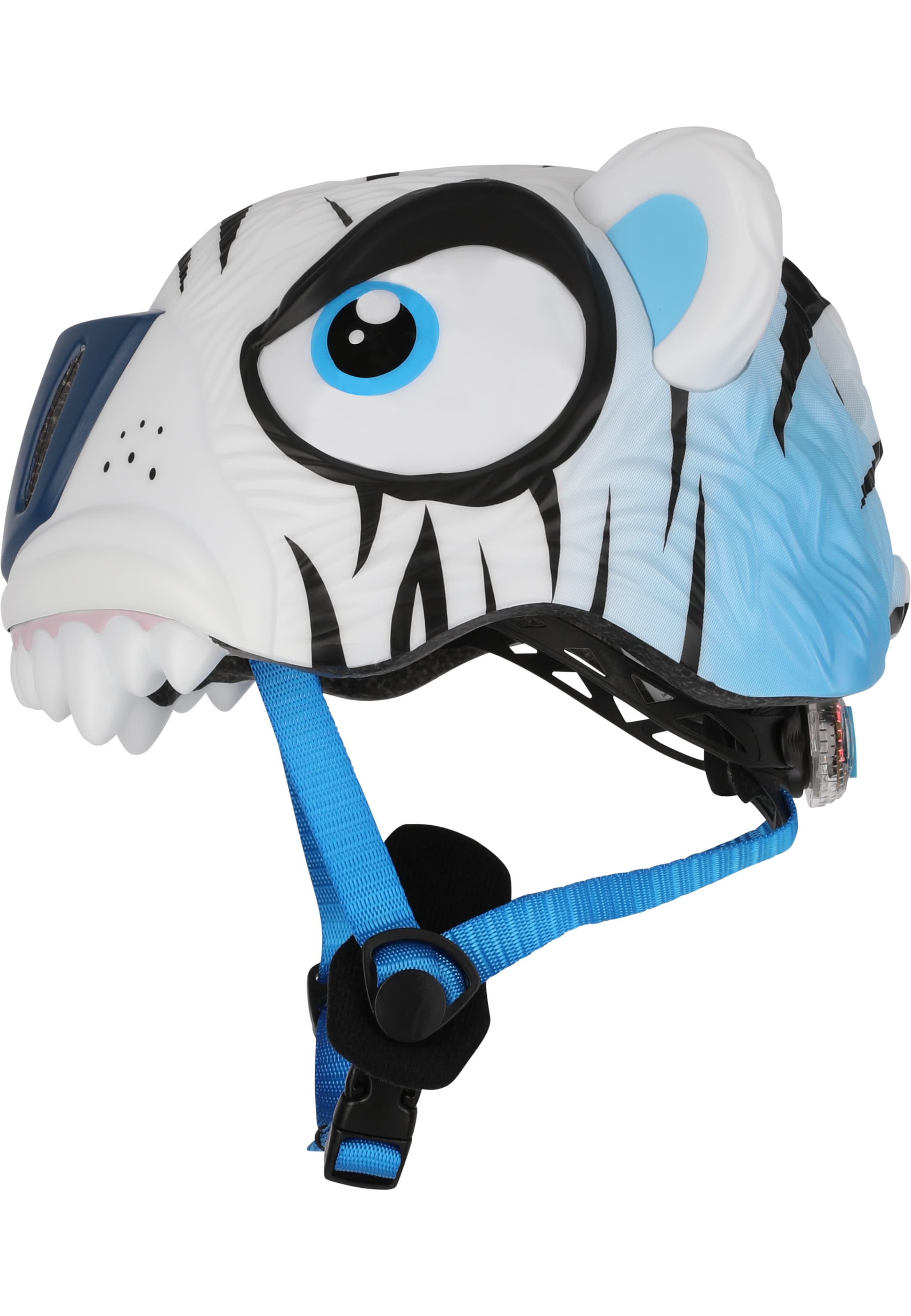 Crazy Safety Helmet 'Tiger' in White