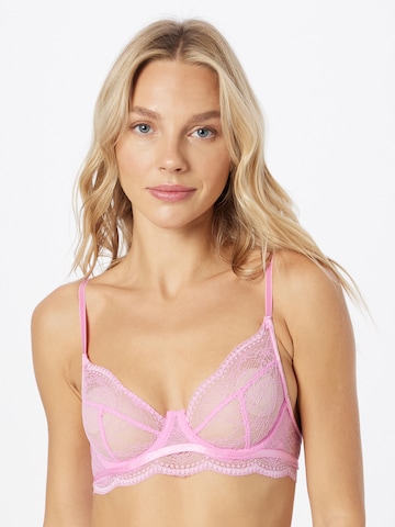 T-shirt Reggiseno 'Isabelle' di Hunkemöller in rosa: frontale