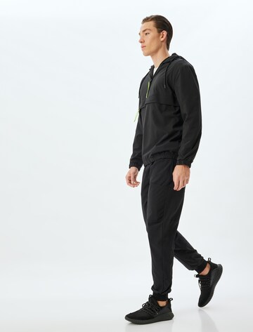 Koton Tapered Trousers in Black