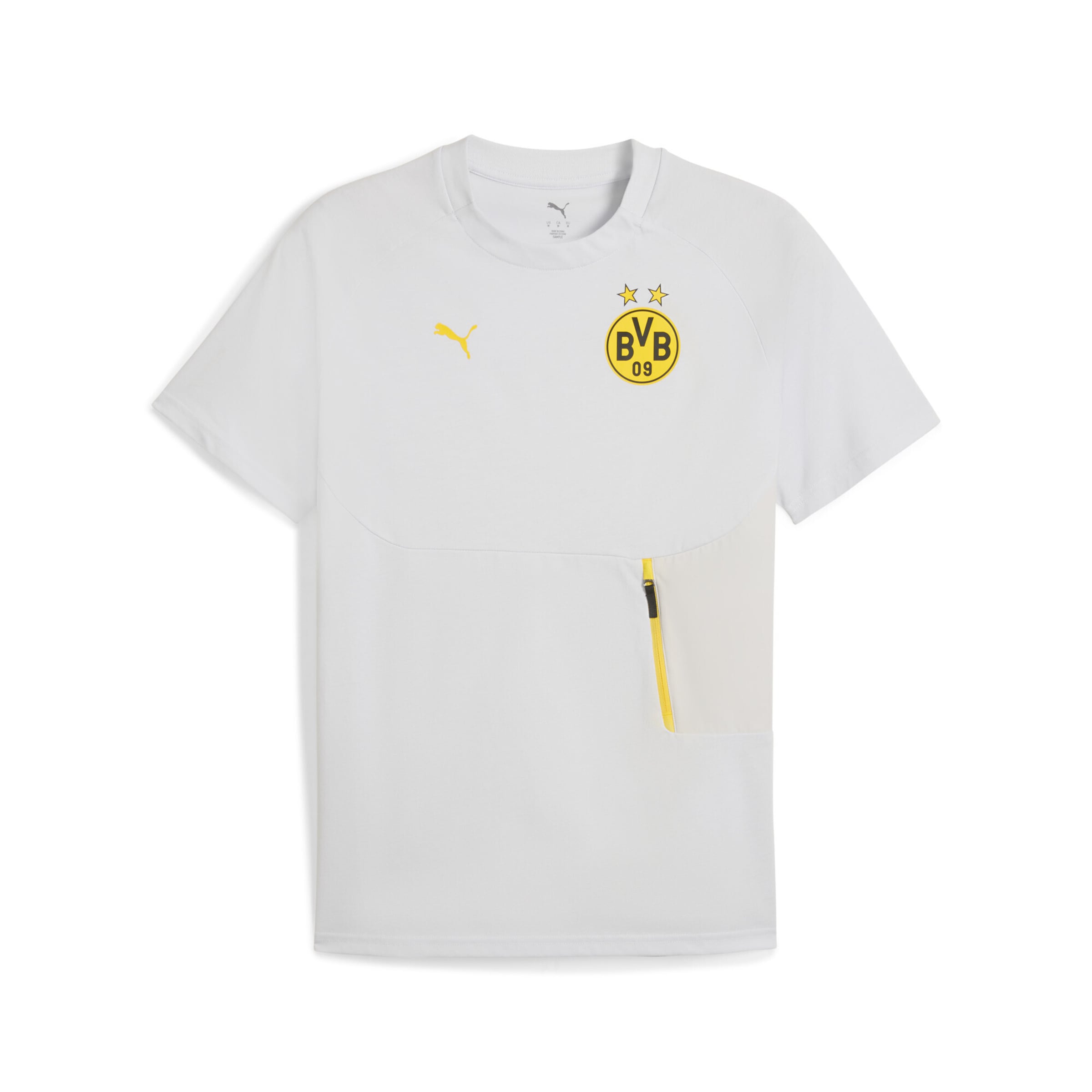 PUMA Functioneel shirt 'Borussia Dortmund' in de kleur Geel / Zwart / Wit, Productweergave