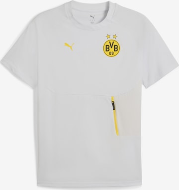 T-Shirt fonctionnel 'Borussia Dortmund' PUMA en blanc : devant