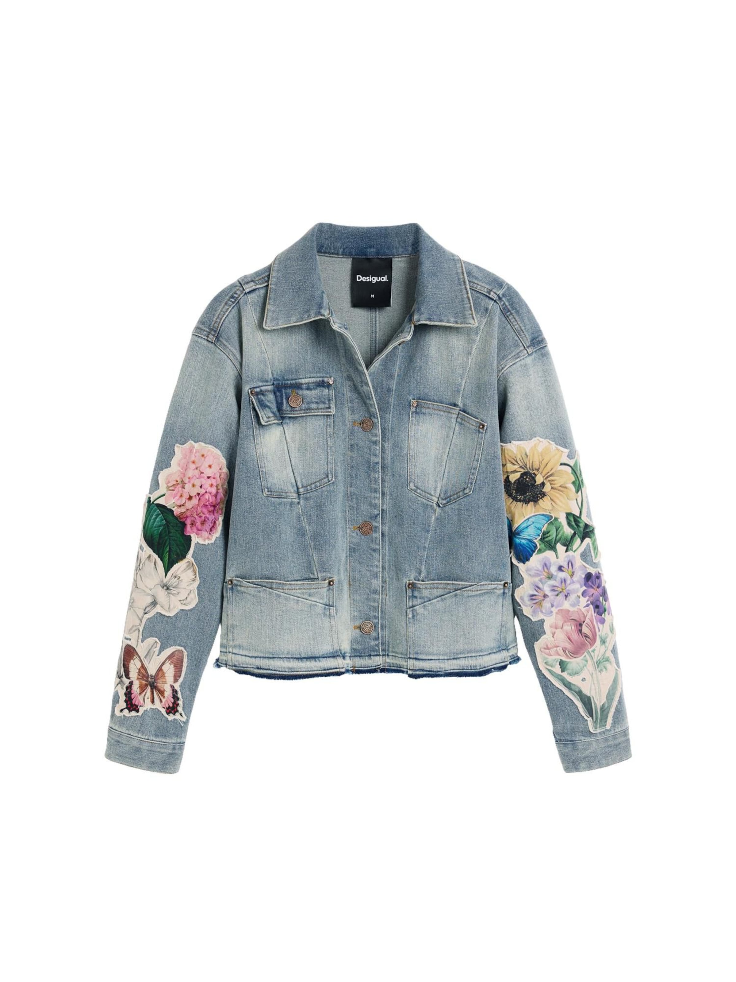 Desigual Overgangsjakke i blå: forside