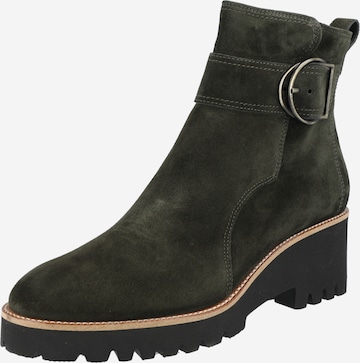 Paul Green Ankle Boots in Green: front