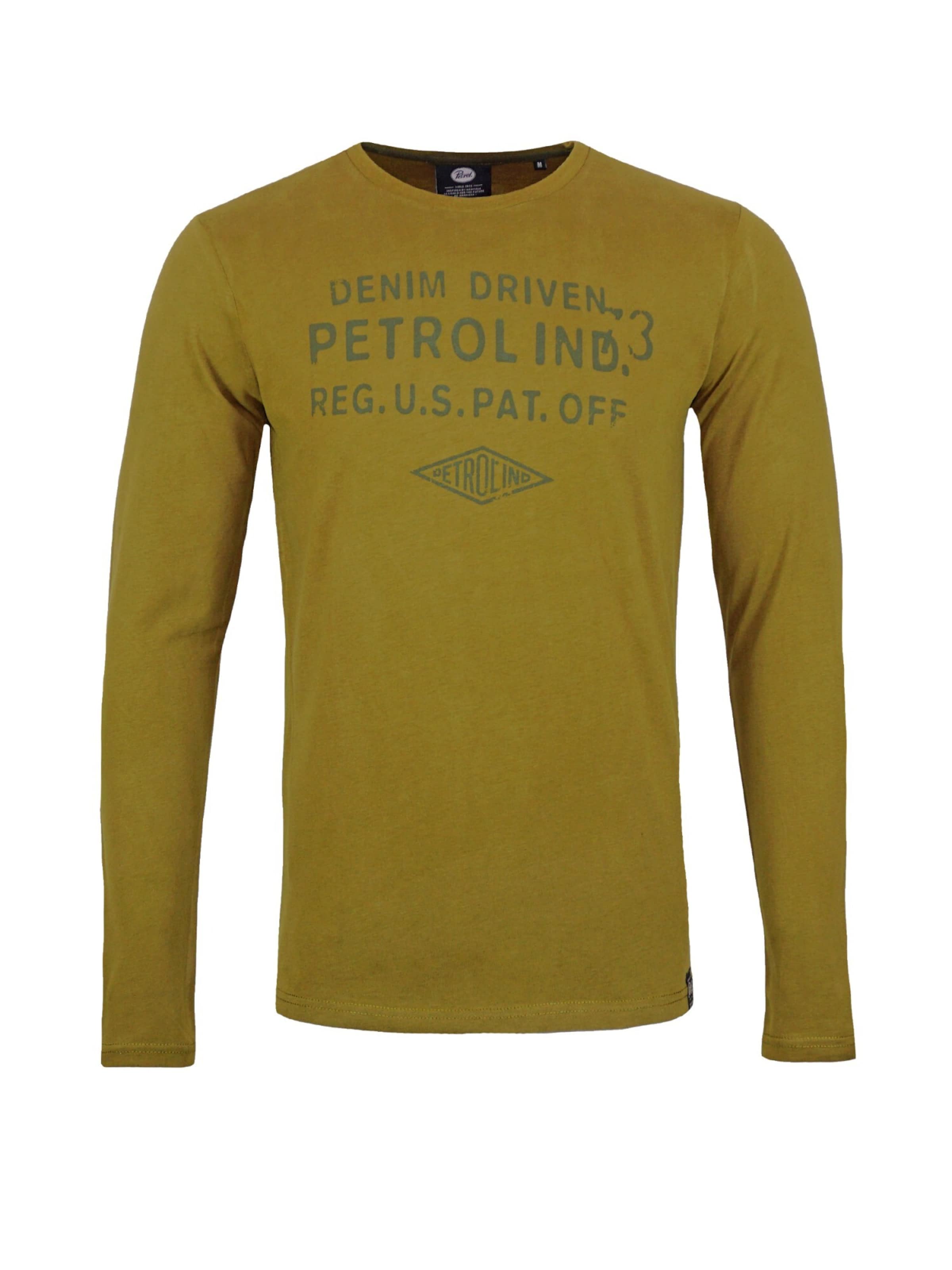 T-Shirt Petrol Industries en vert : devant